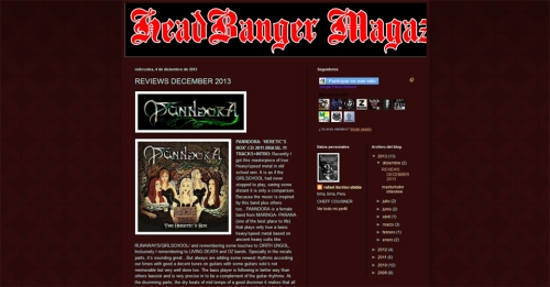 Headbanger Magazine from Peru
